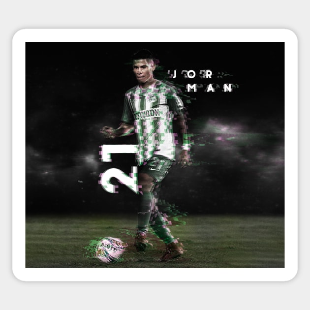 Jorman Aguilar Sticker by juanc_marinn